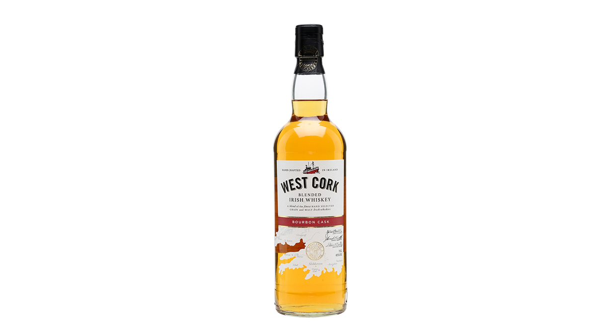 West Cork Bourbon Cask Irish Whiskey Spirited