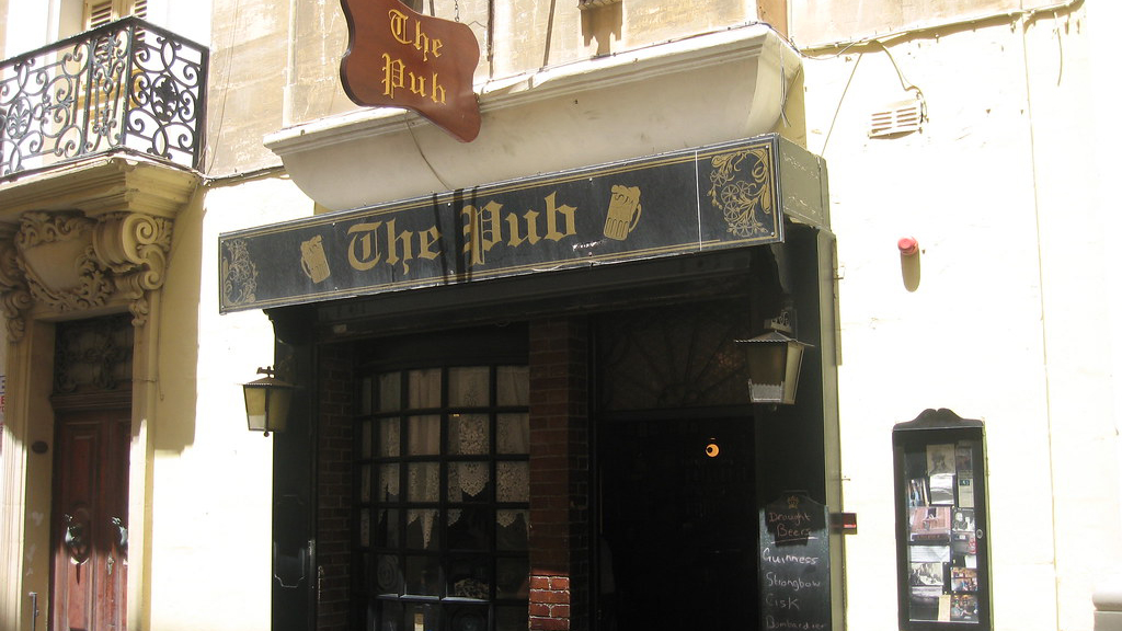 the pub exterior