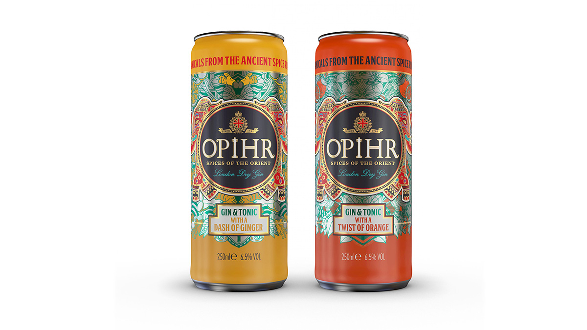 Opihr Gin & Tonic cans