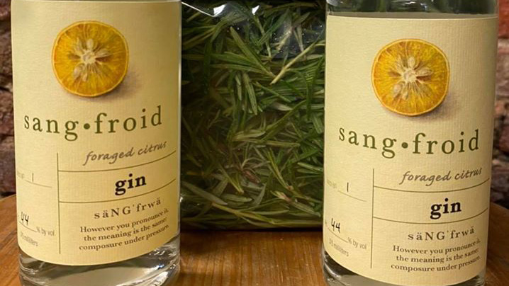 sangfroid distillery foraged citrus gin