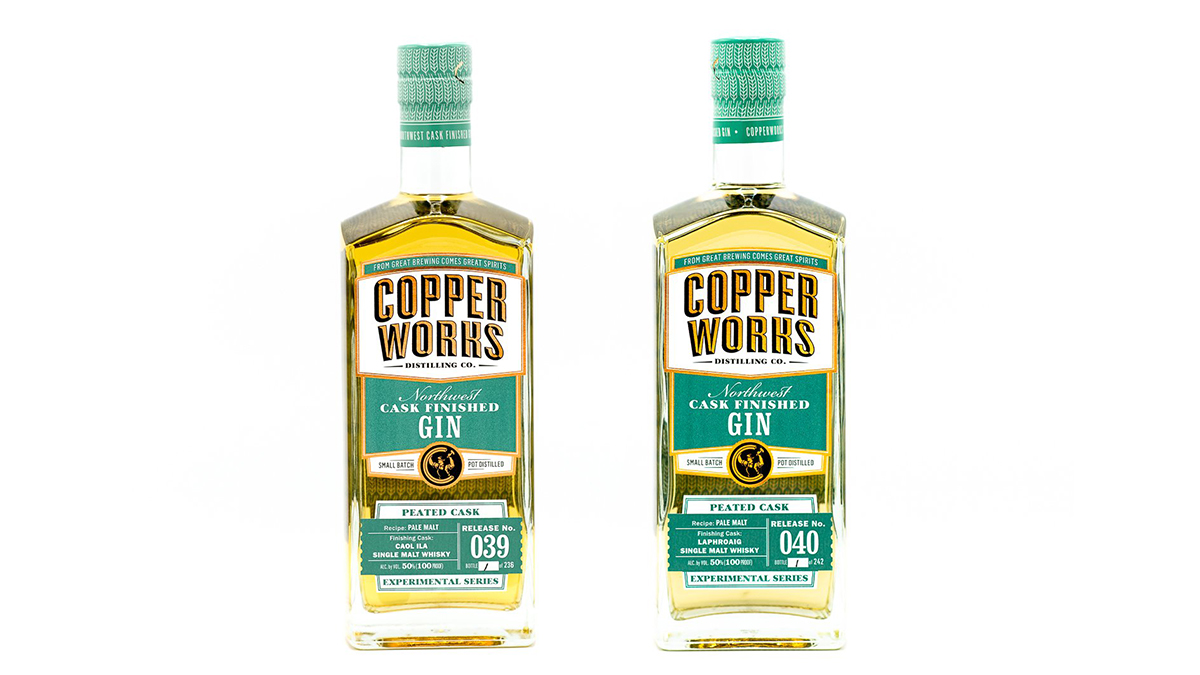 Copperworks Adds Gins Aged In Laphroaig And Caol Ila Casks