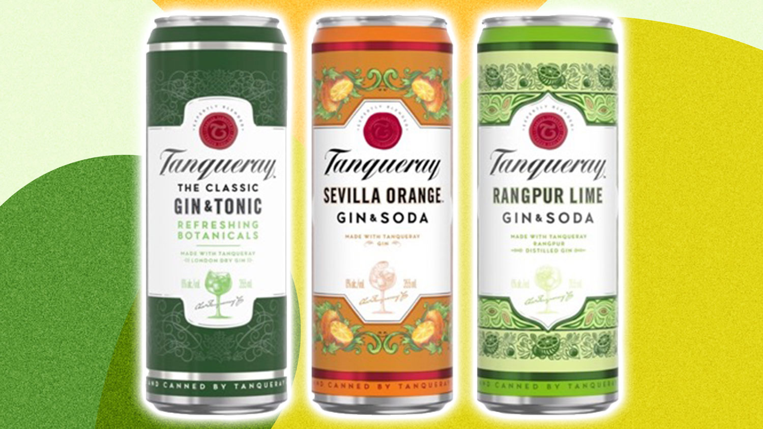 Tanqueray canned cocktails