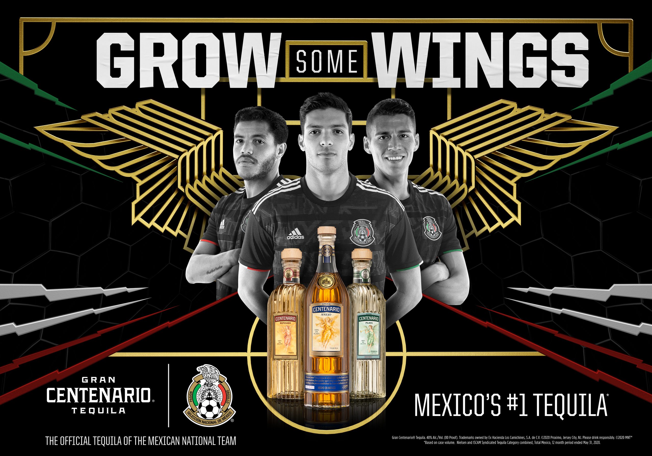 Gran Centenario Mexican National Futbol Team Grow Some Wings