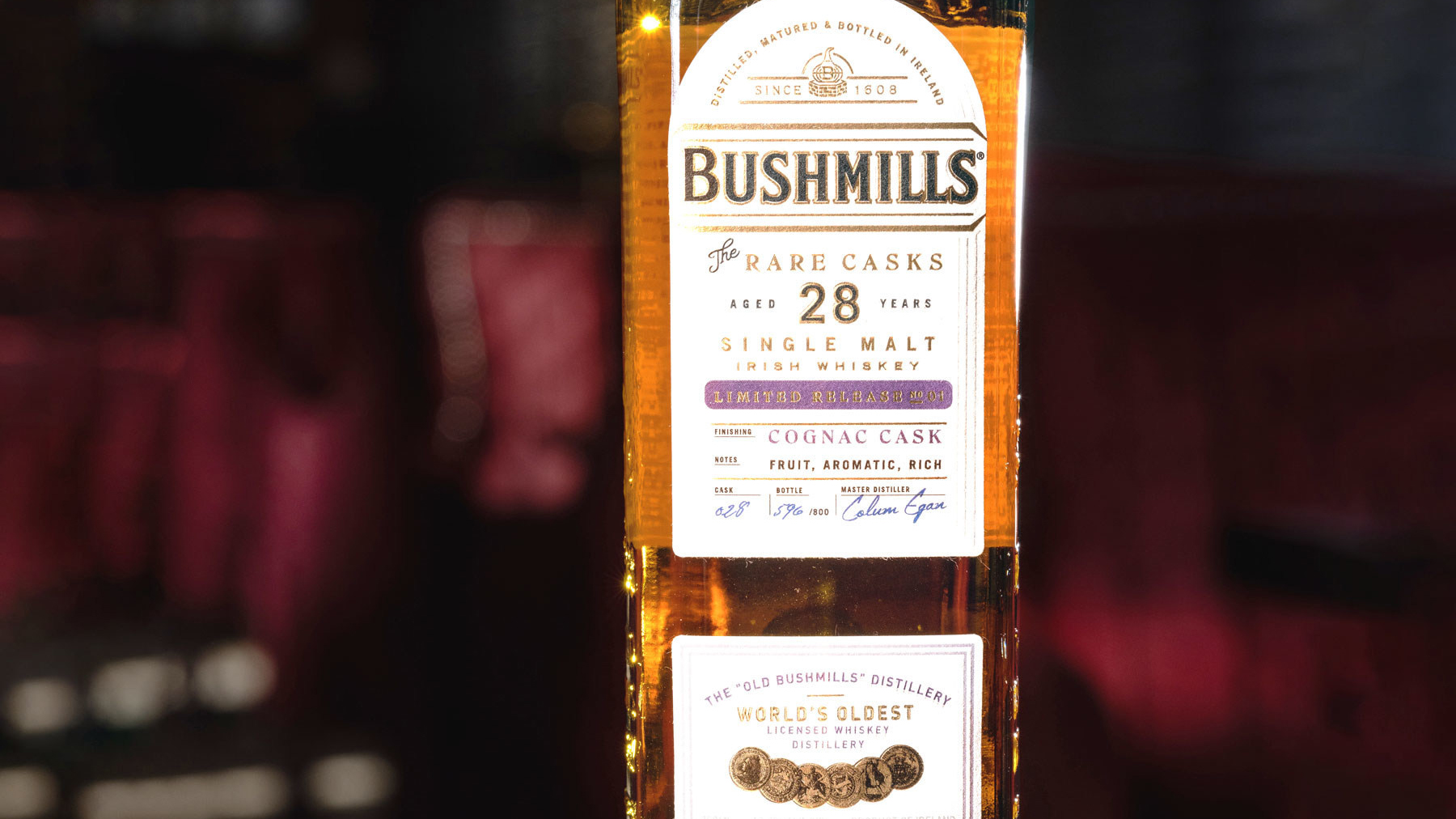 Bushmills 28 Year Old Single Malt Cognac Cask