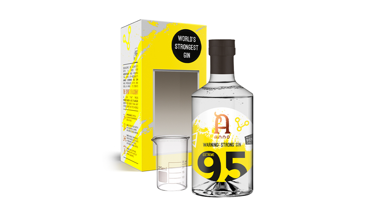 Anon Extreme 95 - World's Strongest Gin