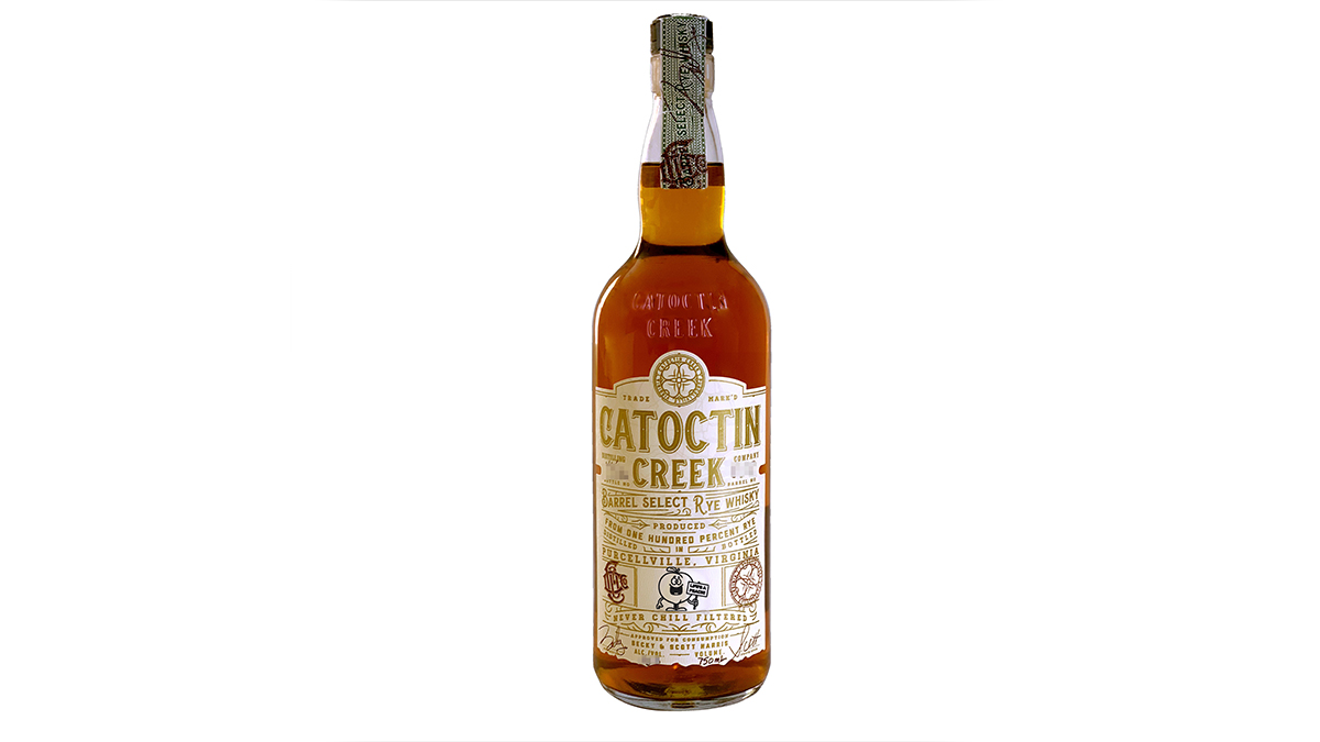 Catoctin Creek Peach Barrel Select Rye Whisky