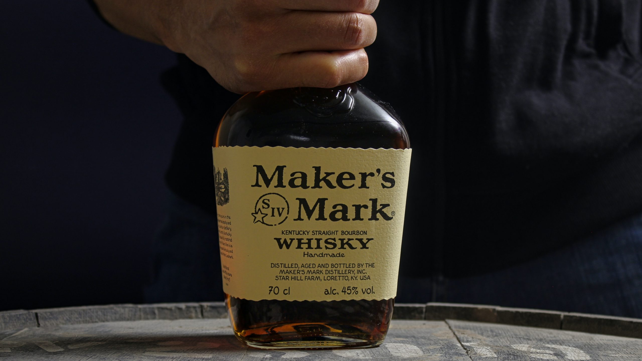 Maker's Mark Whisky Drop