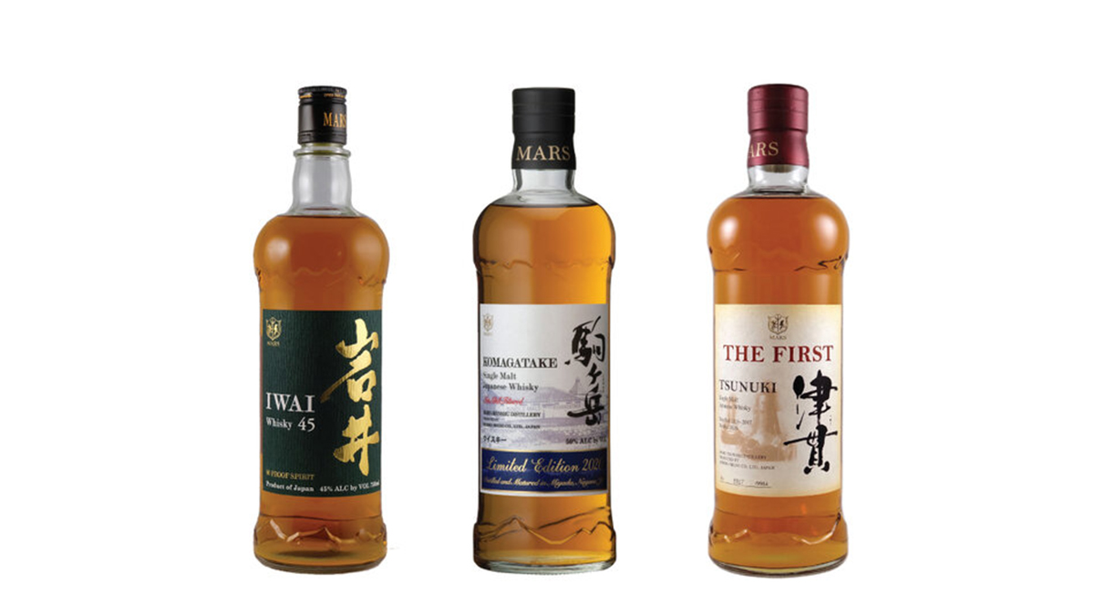 Mars Distillery Launches Trio Of New Japanese Whiskies