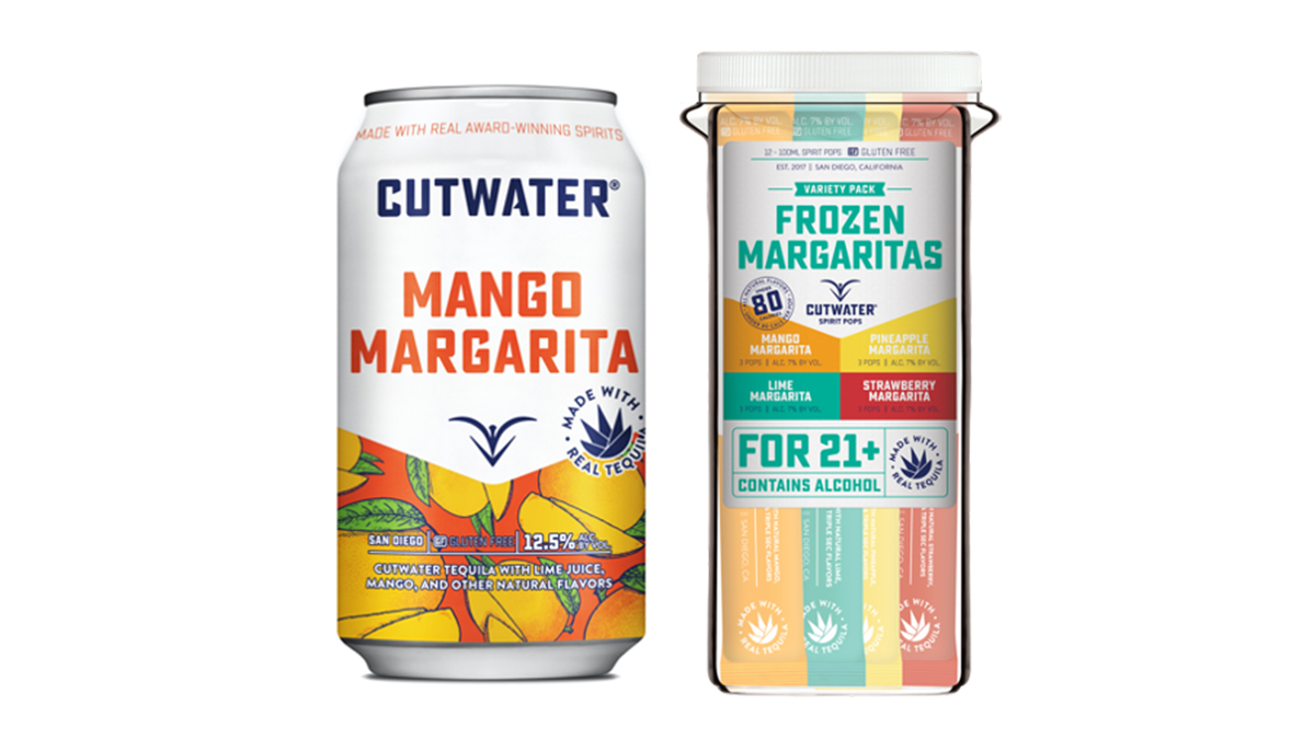 Cutwater Spirits Unveils Fruit-forward Margarita Lineup, Releases Mango