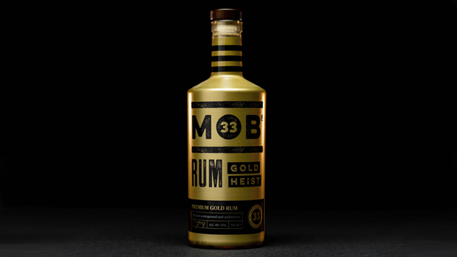 Mob 33 Gold Heist Rum