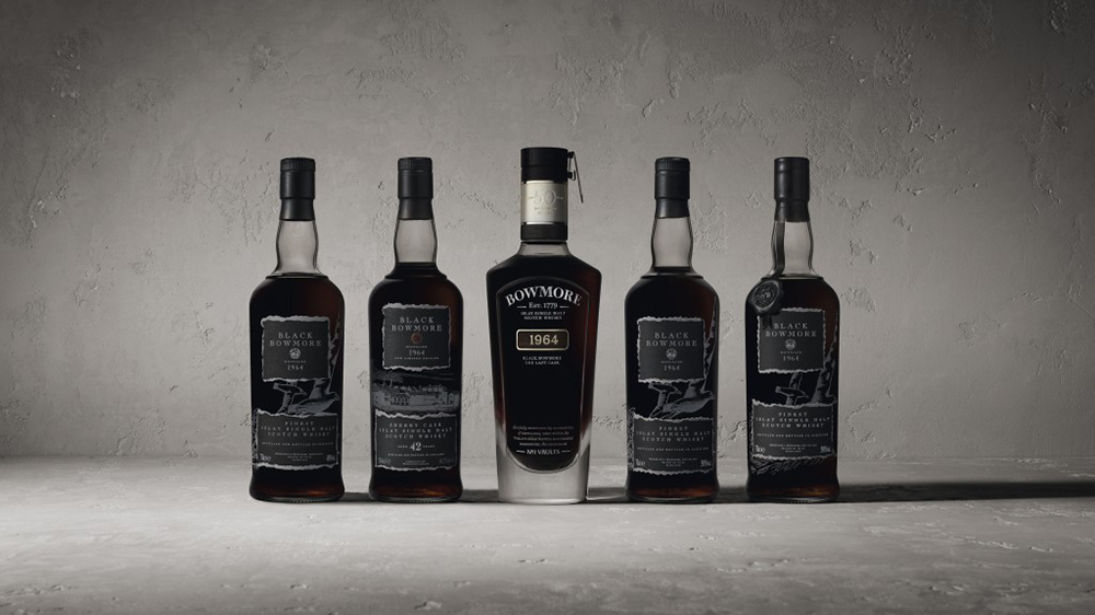 black bowmore 1964 collection