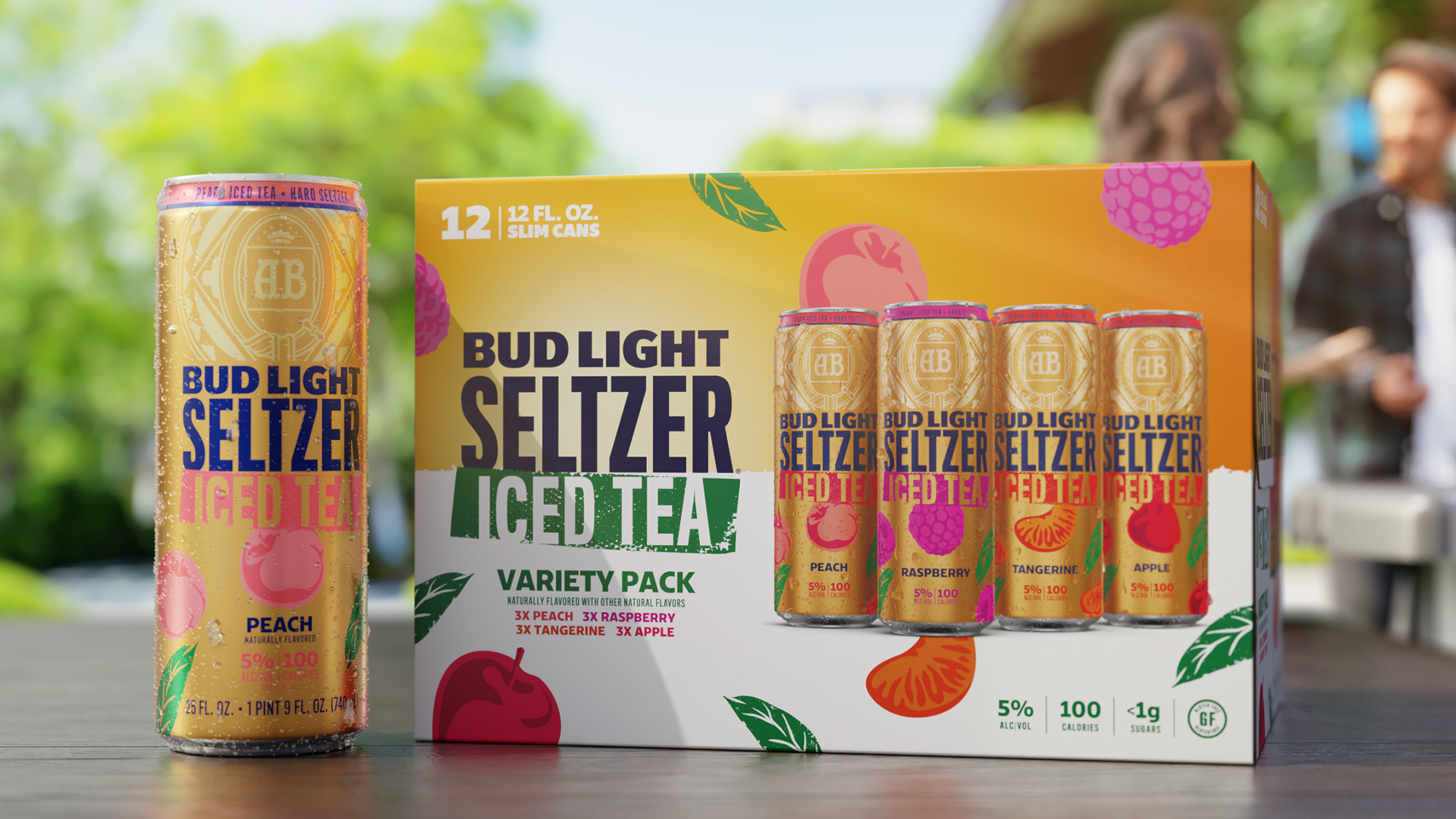 Bud Light Seltzer Iced Tea Key Visual