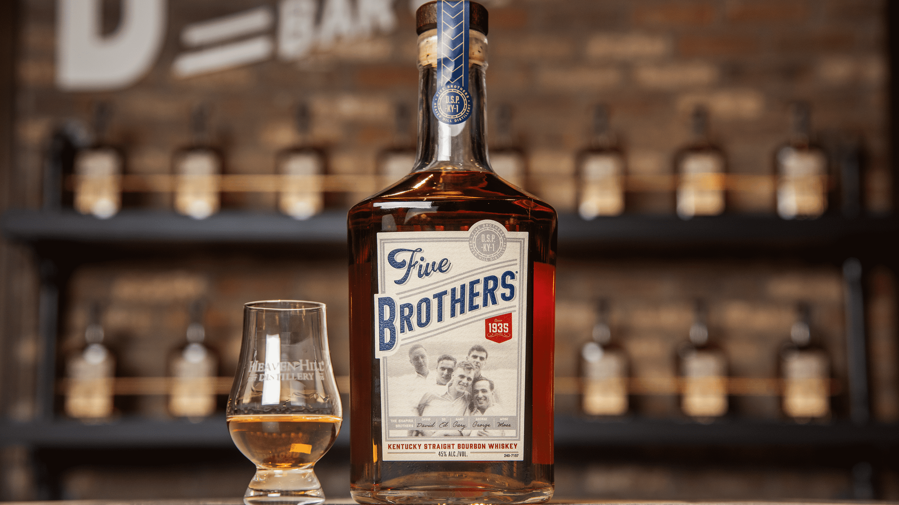 Heaven Hill Introduces Five Brothers Bourbon Spirited