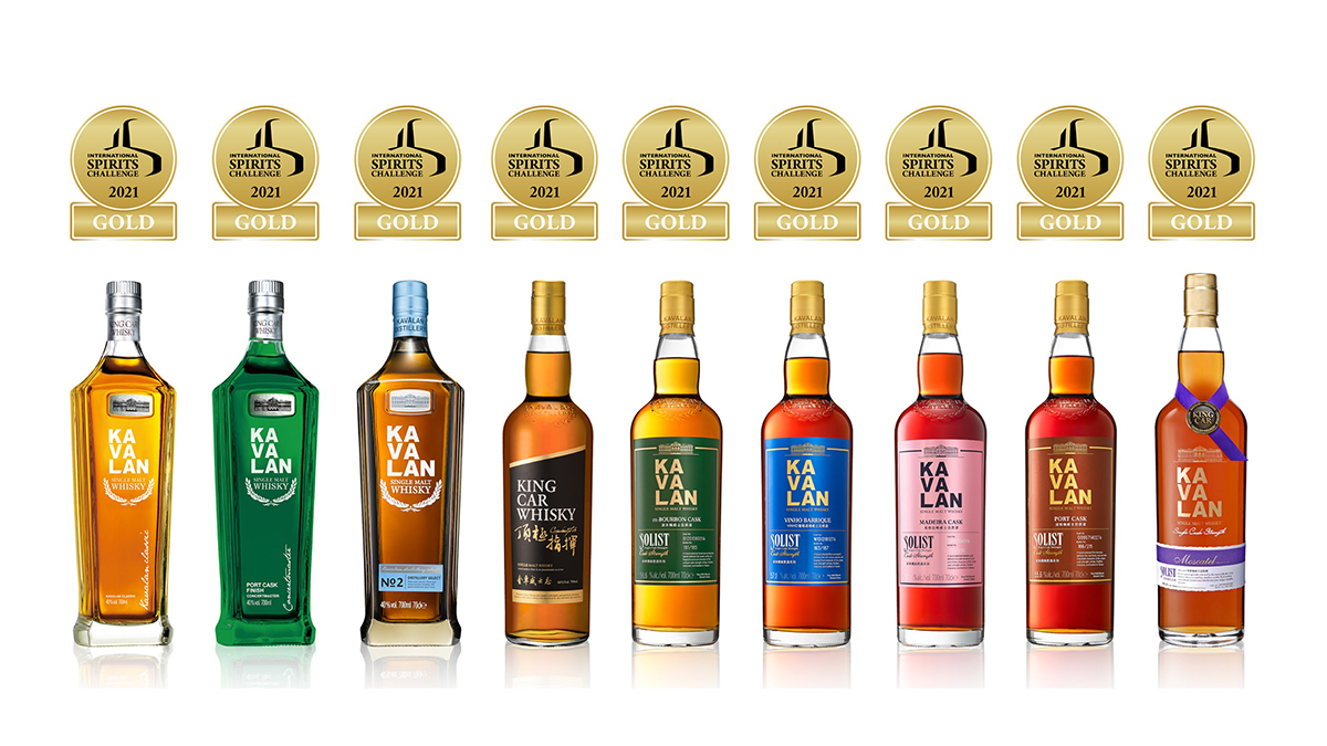 Kavalan Claims World Whisky Producer of the Year Trophy From 2021