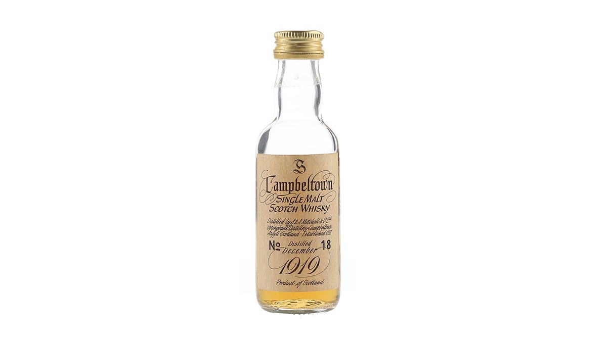 Most Expensive Miniature: 50ml Bottle Of Springbank Scotch Sells For Over $8,000