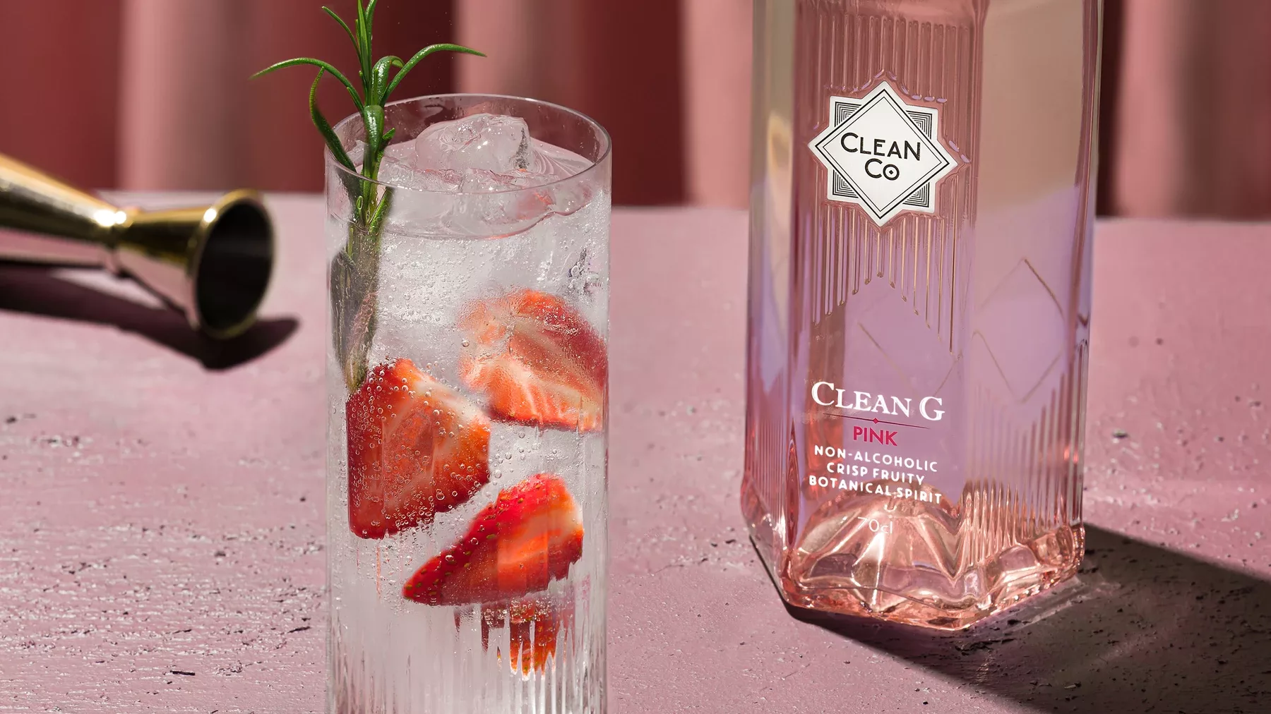 clean co clean g pink non alcoholic gin alternative