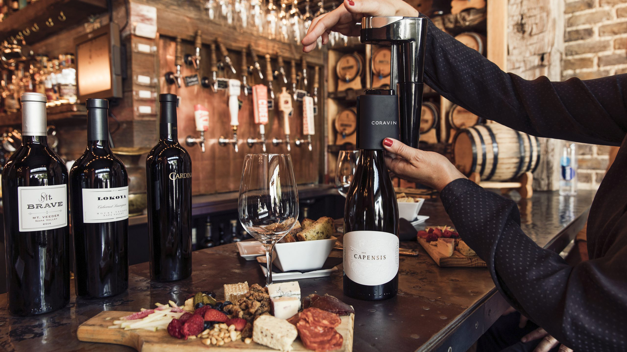 Coravin Unveils Wine Bar With Largest Bubbles By The Glass List In The UK