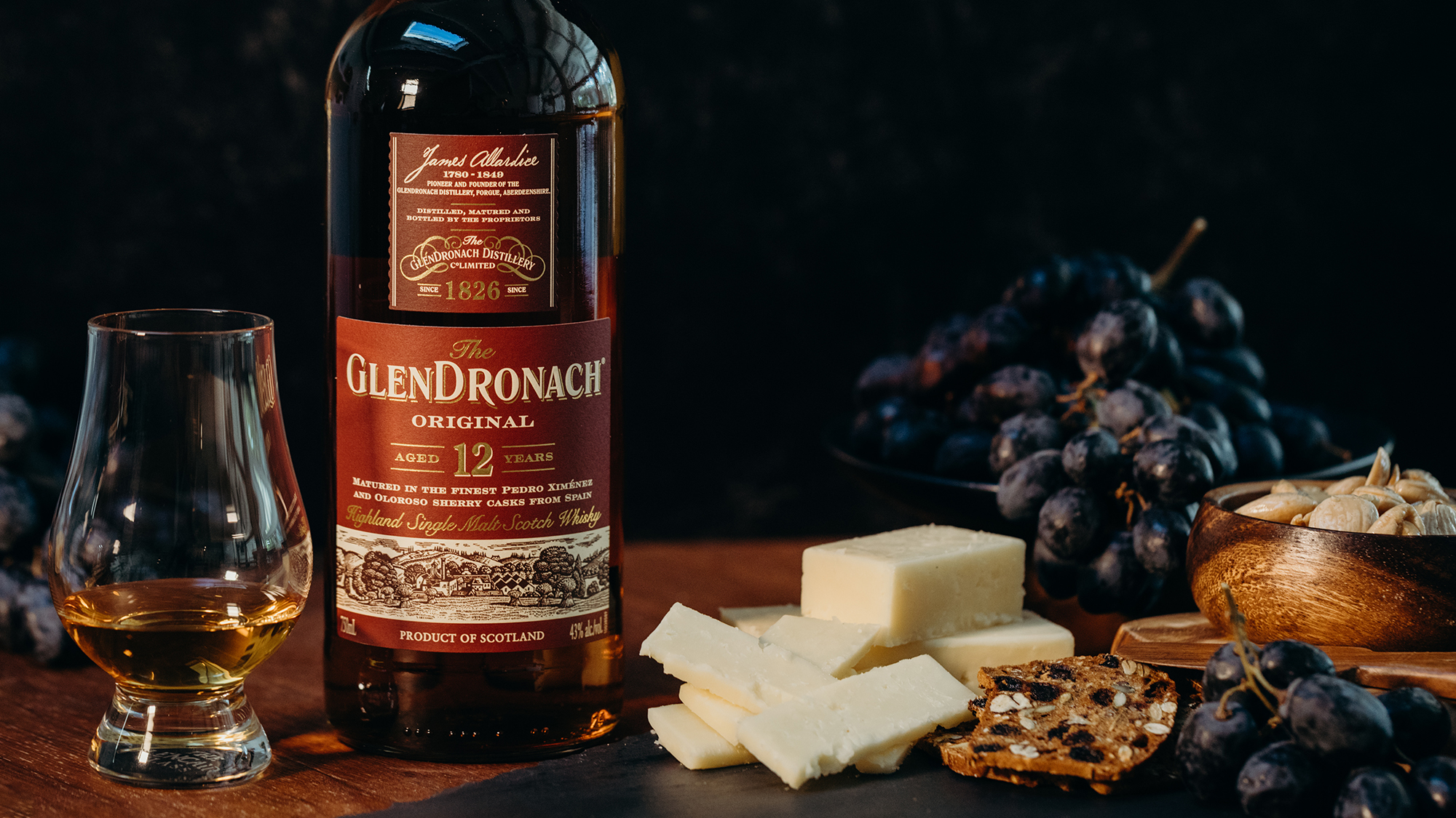 GlenDronach And Point Reyes Farmstead Partner On Whisky And Cheese Package