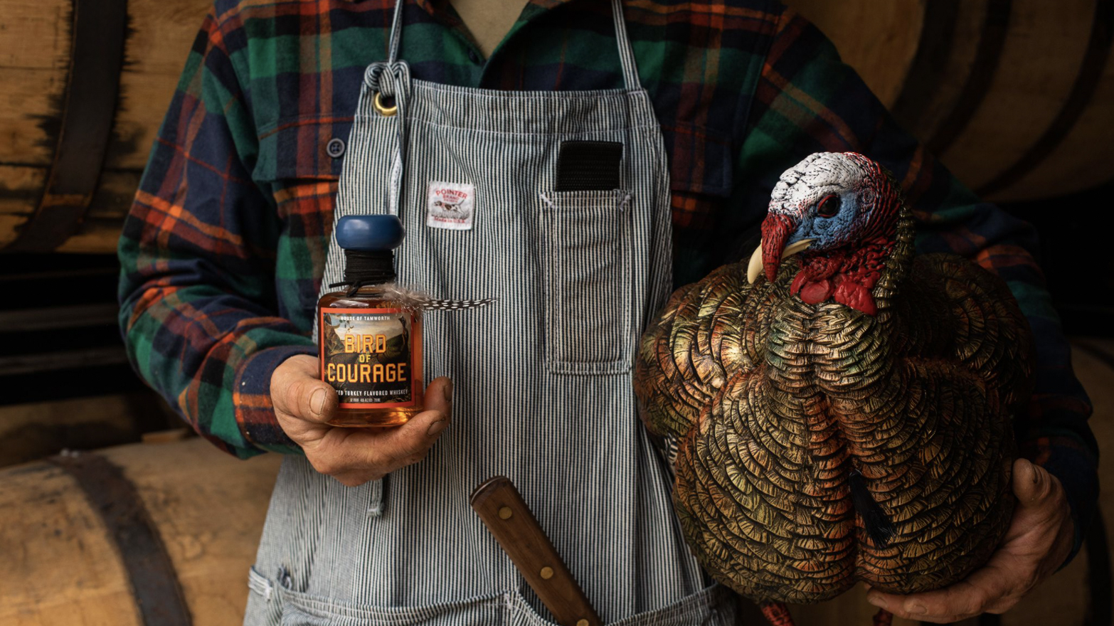 Tamworth Distilling Put An Entire Thanksgiving Dinner Into Its New Turkey Whiskey whiskey Bird of Courage