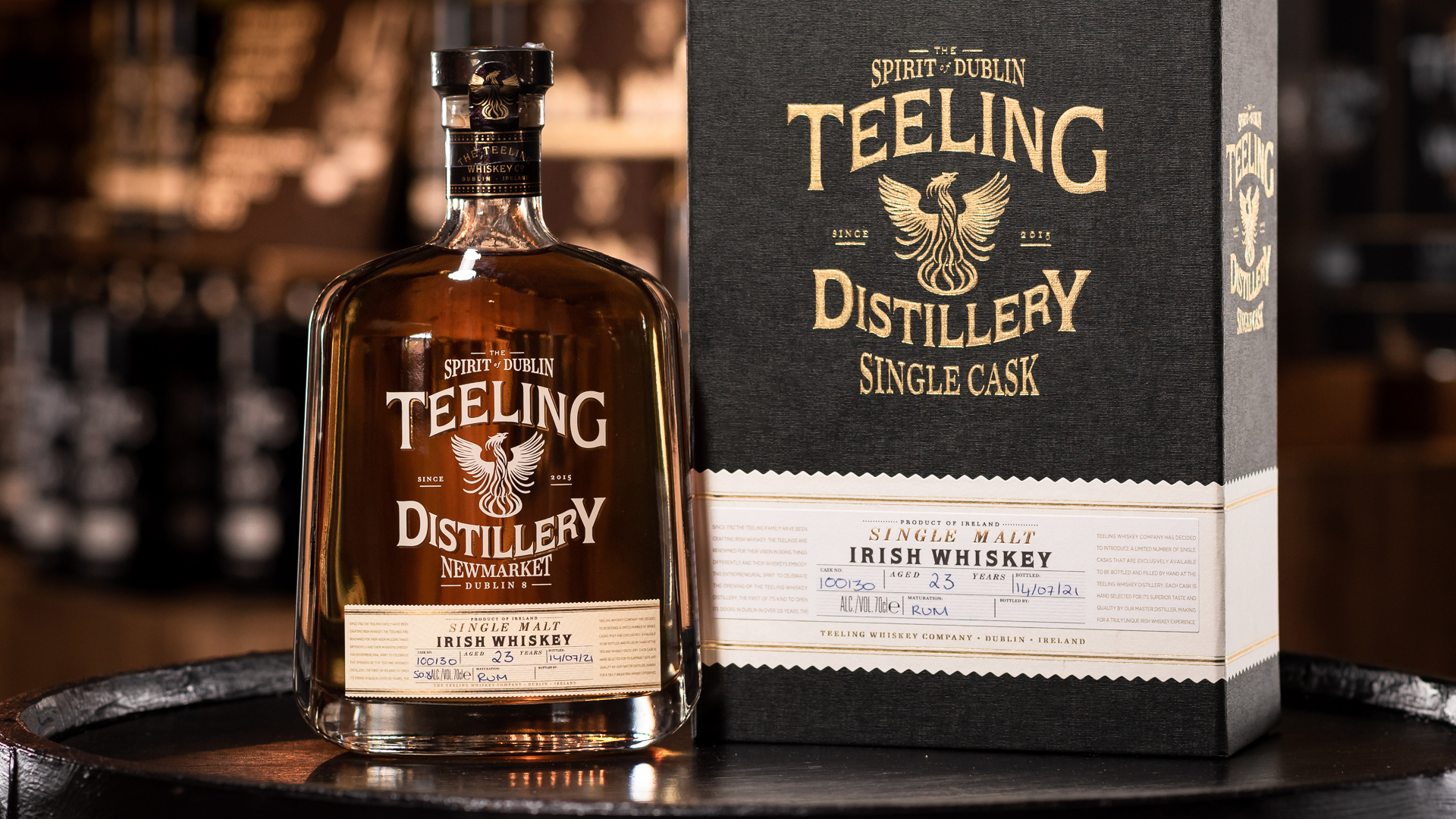 Teeling Launches 24 Year Old Single Malt Whiskey Finished In Rum Cask