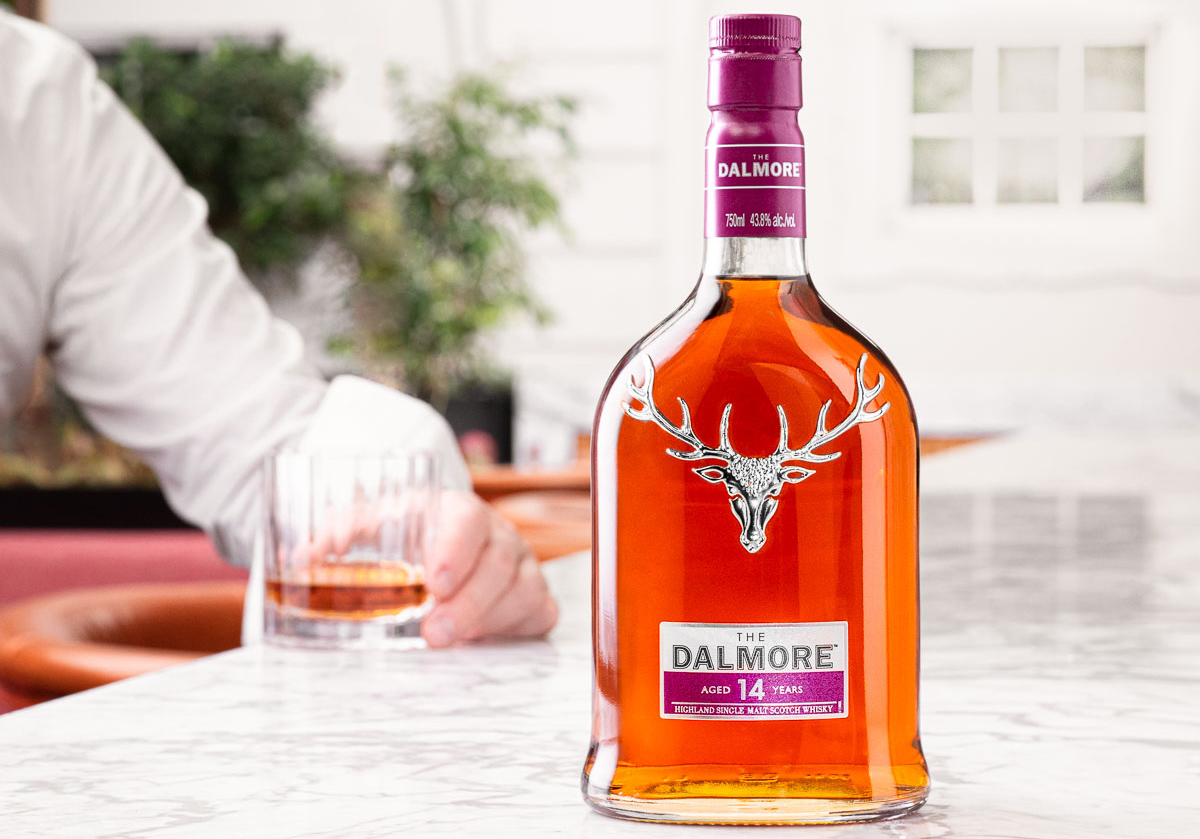 Dalmore 14 Year Old counter