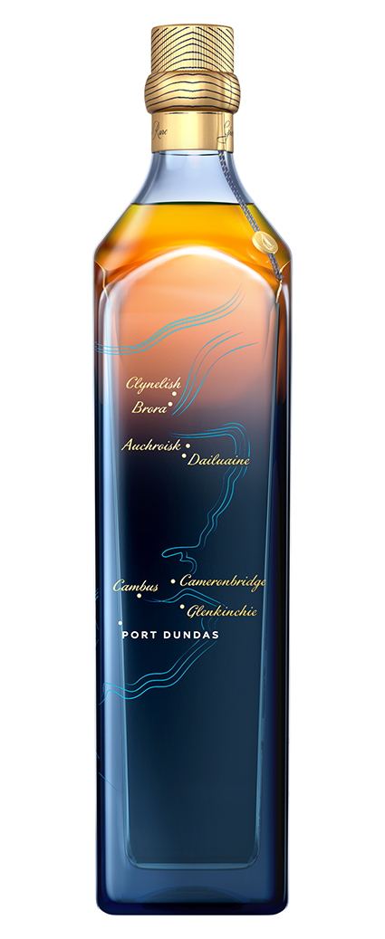 Johnnie Walker Blue Label Ghost and Rare Port Dundas - The Bottles BKK