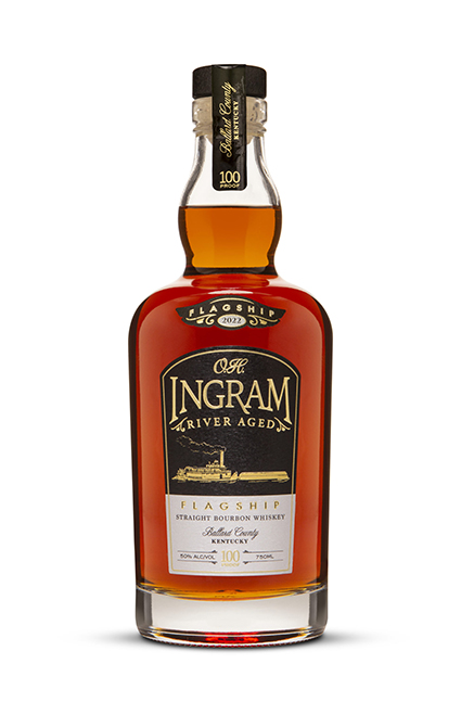 O.H. Ingram River Aged Unveils 2022 Flagship Bourbon bottle