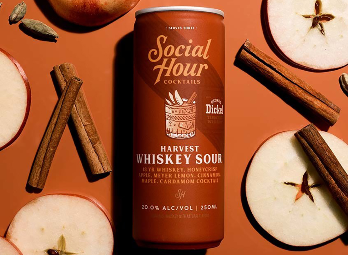 Social Hour Harvest Whiskey Sour