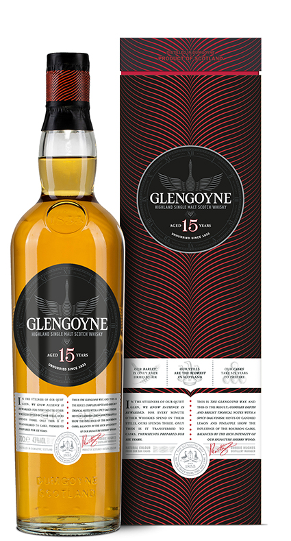 Glengoyne 15 Year Old bottle box