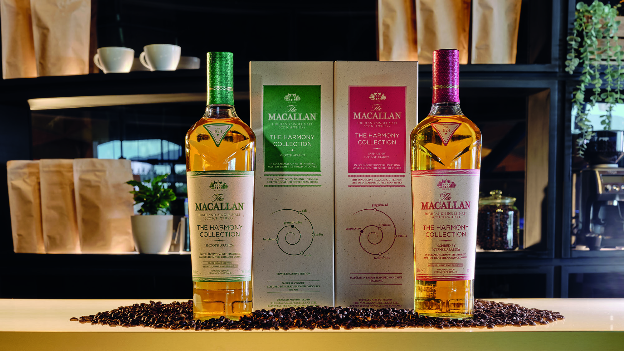 The Macallan Harmony Collection Inspired by Intense Arabica and Smooth Arabica