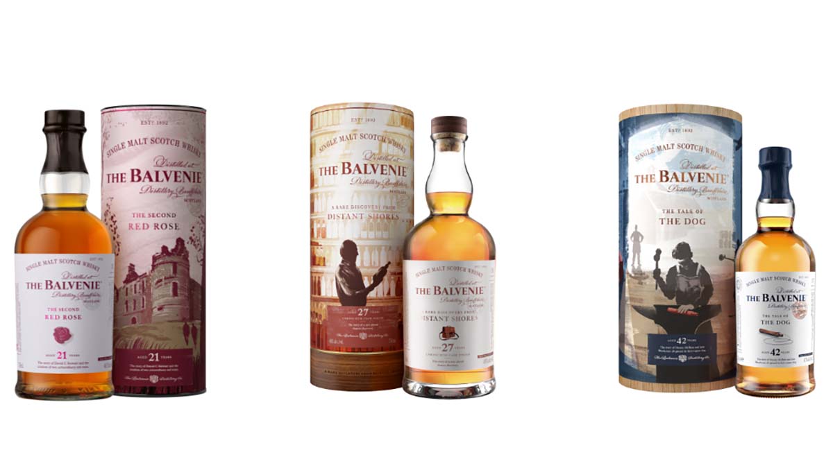 The Balvenie Just Released 21, 27, and 42 Year Old Whiskies In The US