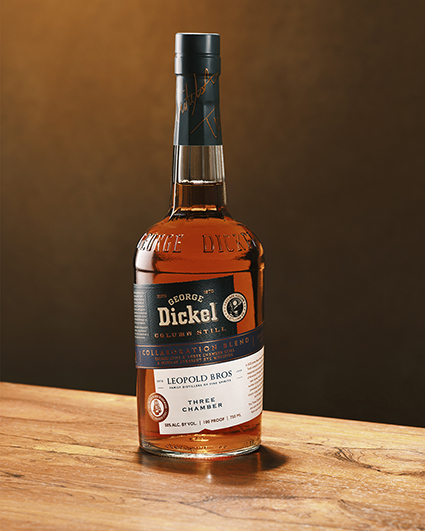 George Dickel x Leopold Bros Collaboration rye whiskey