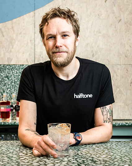 Halftone Spirits Distiller + Owner Andrew Thomas