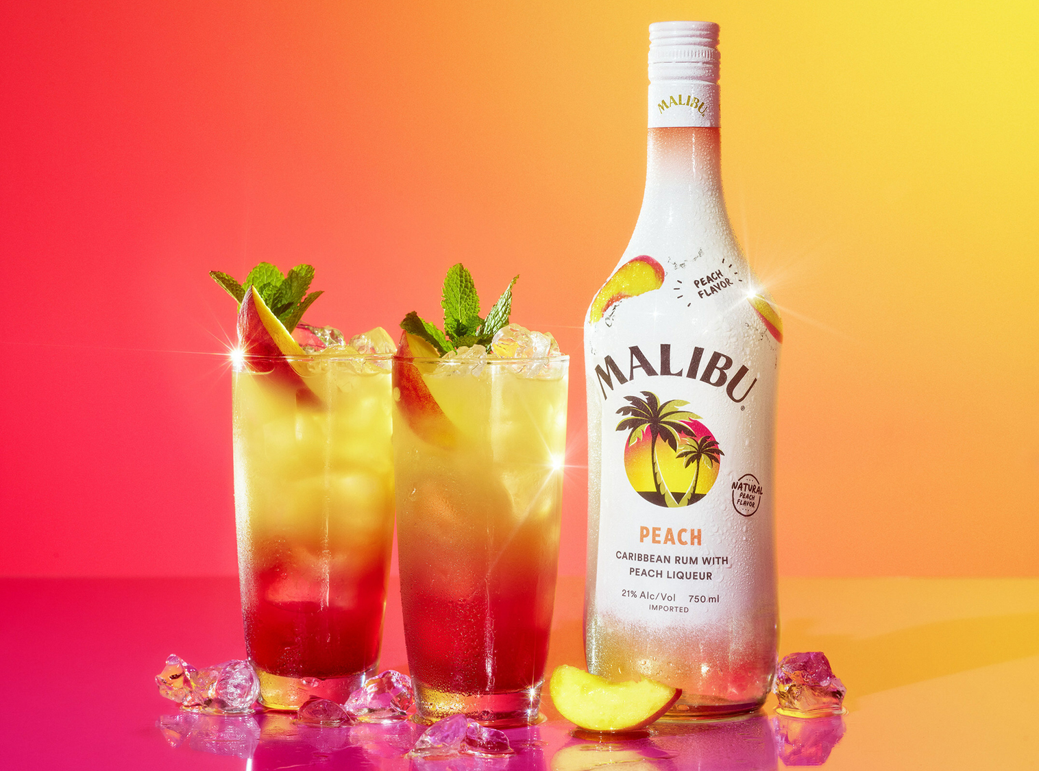 Malibu Peach Rum Delivers The Free-Spirited Feeling Of Summer