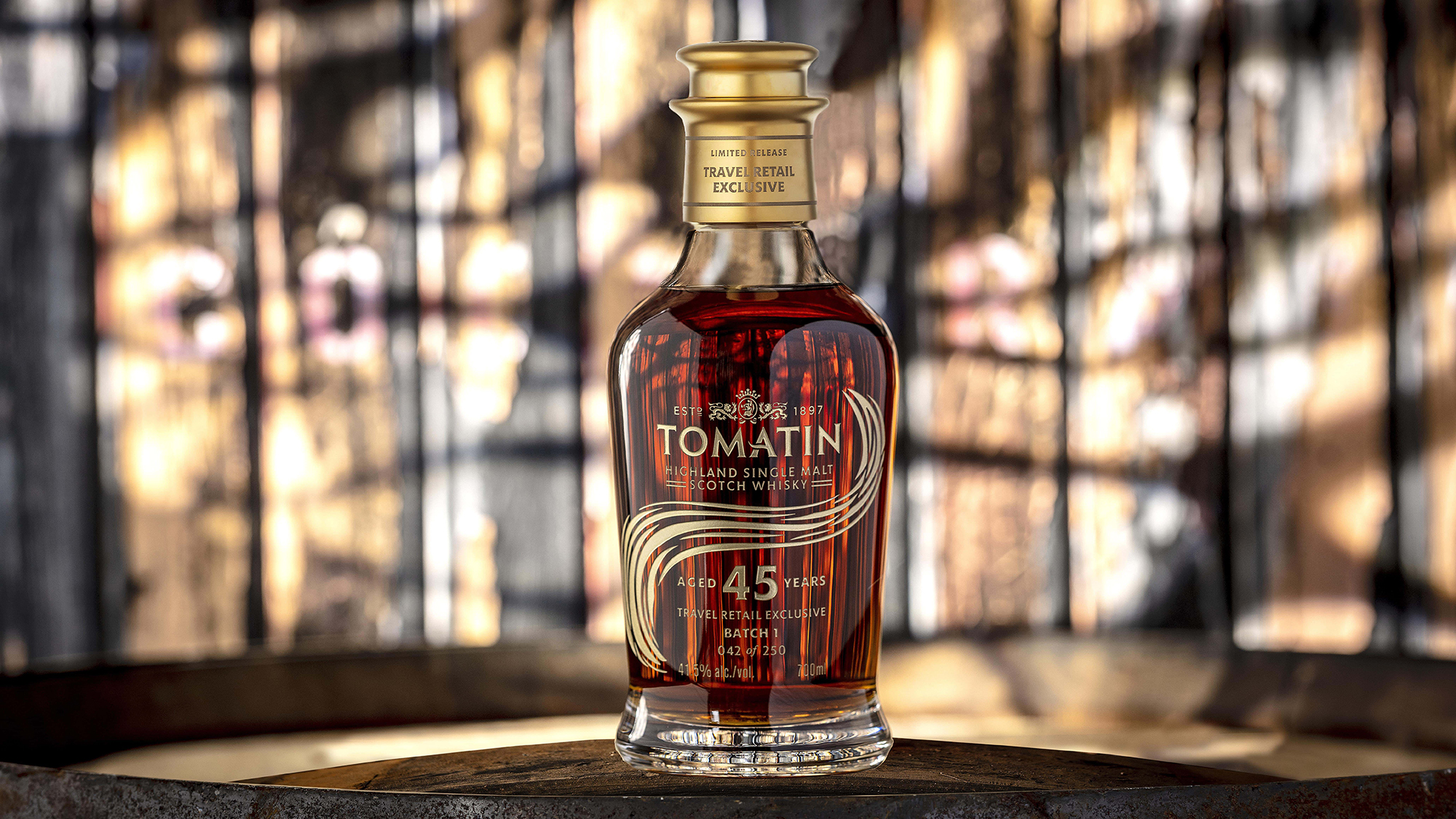 Tomatin Launches 45 Year Old Single Malt Exclusively In Travel Retail