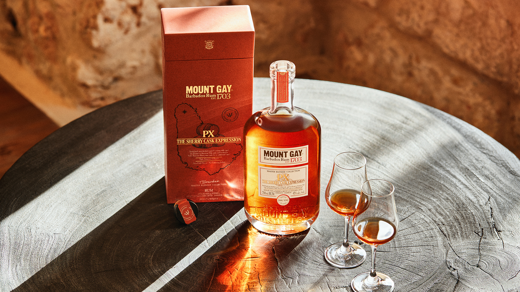 Mount Gay Debuts Master Blender Collection 2023: The PX Sherry Cask Expression