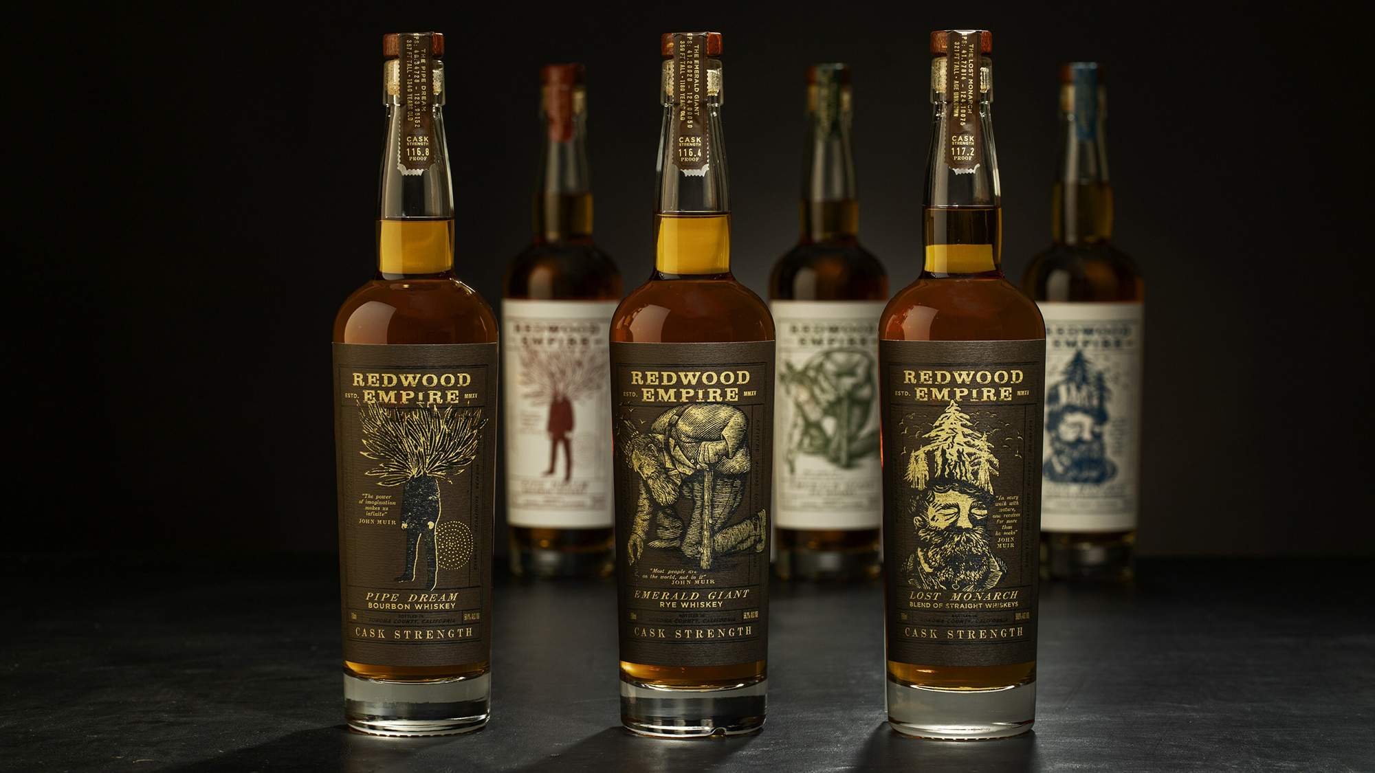 Redwood Empire Debuts Second Release Of Cask Strength Whiskeys