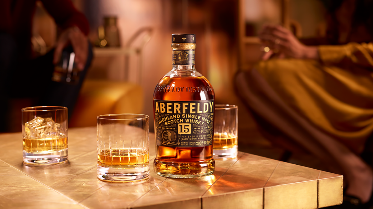 Aberfeldy 15 Years Old Limited Edition Joins Red Wine Cask Collection
