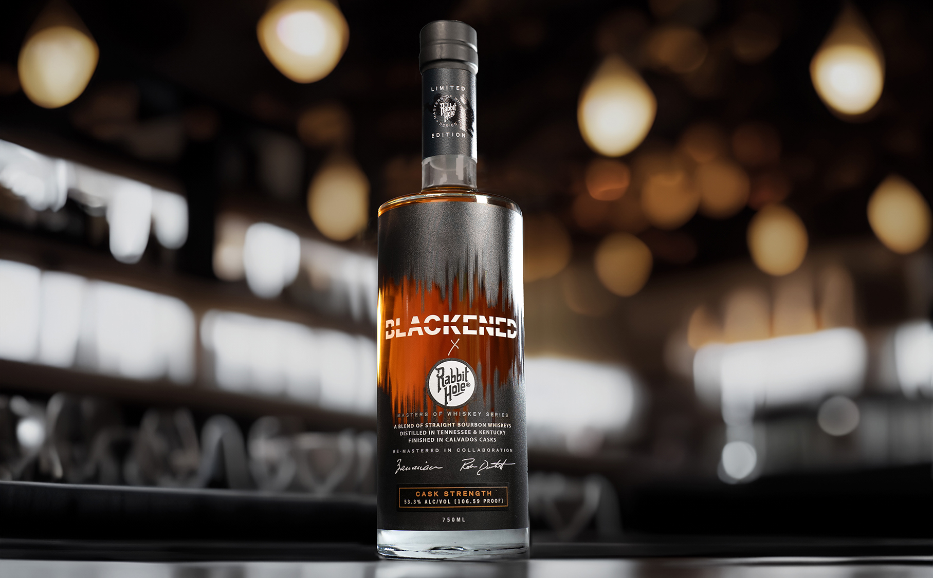 Blackened Whiskey Teams Up With Rabbit Hole For 2023 “Masters Of Whiskey Series” Release
