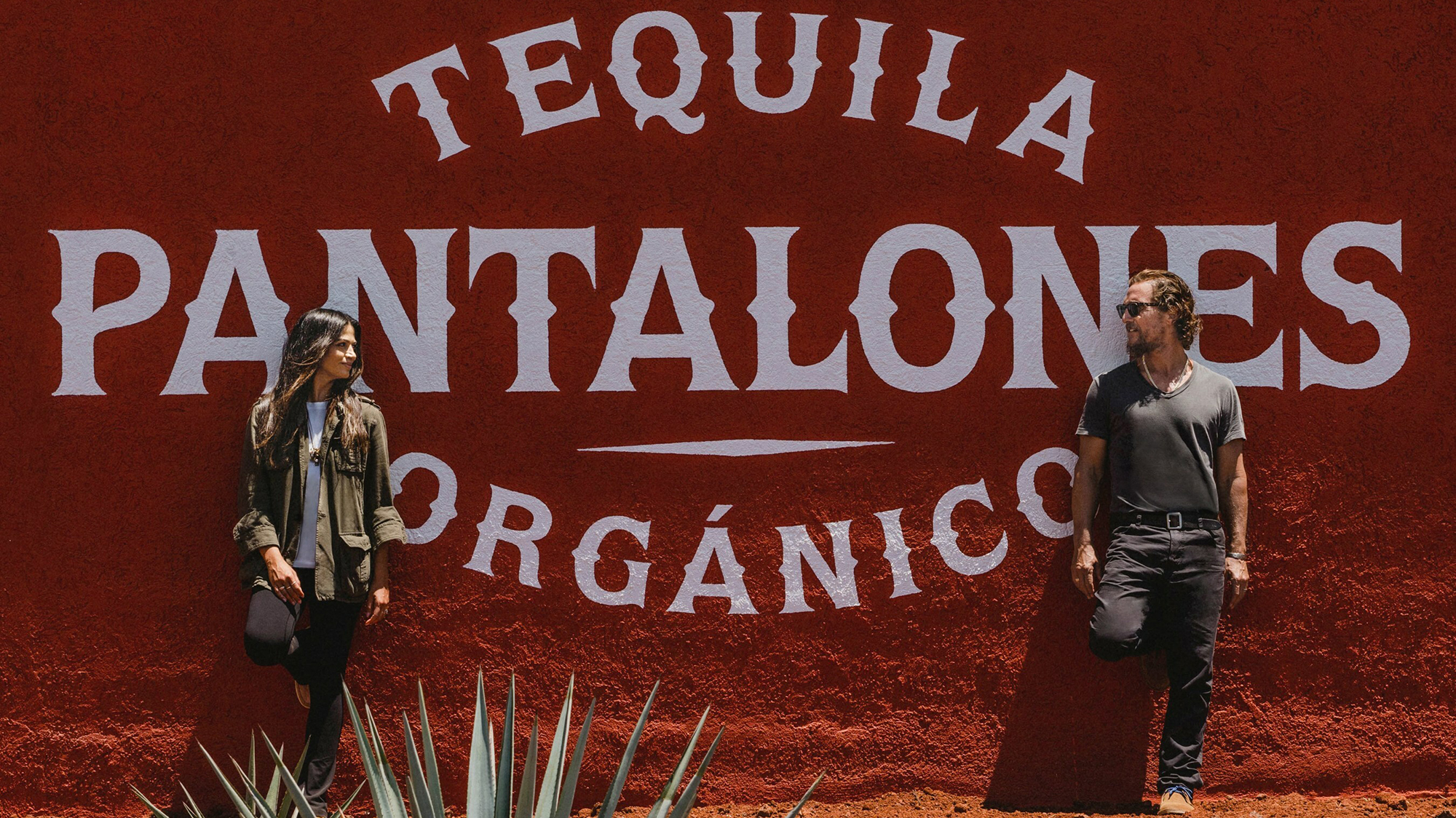 Matthew McConaughey And His Wife Launch Pantalones Organic Tequila