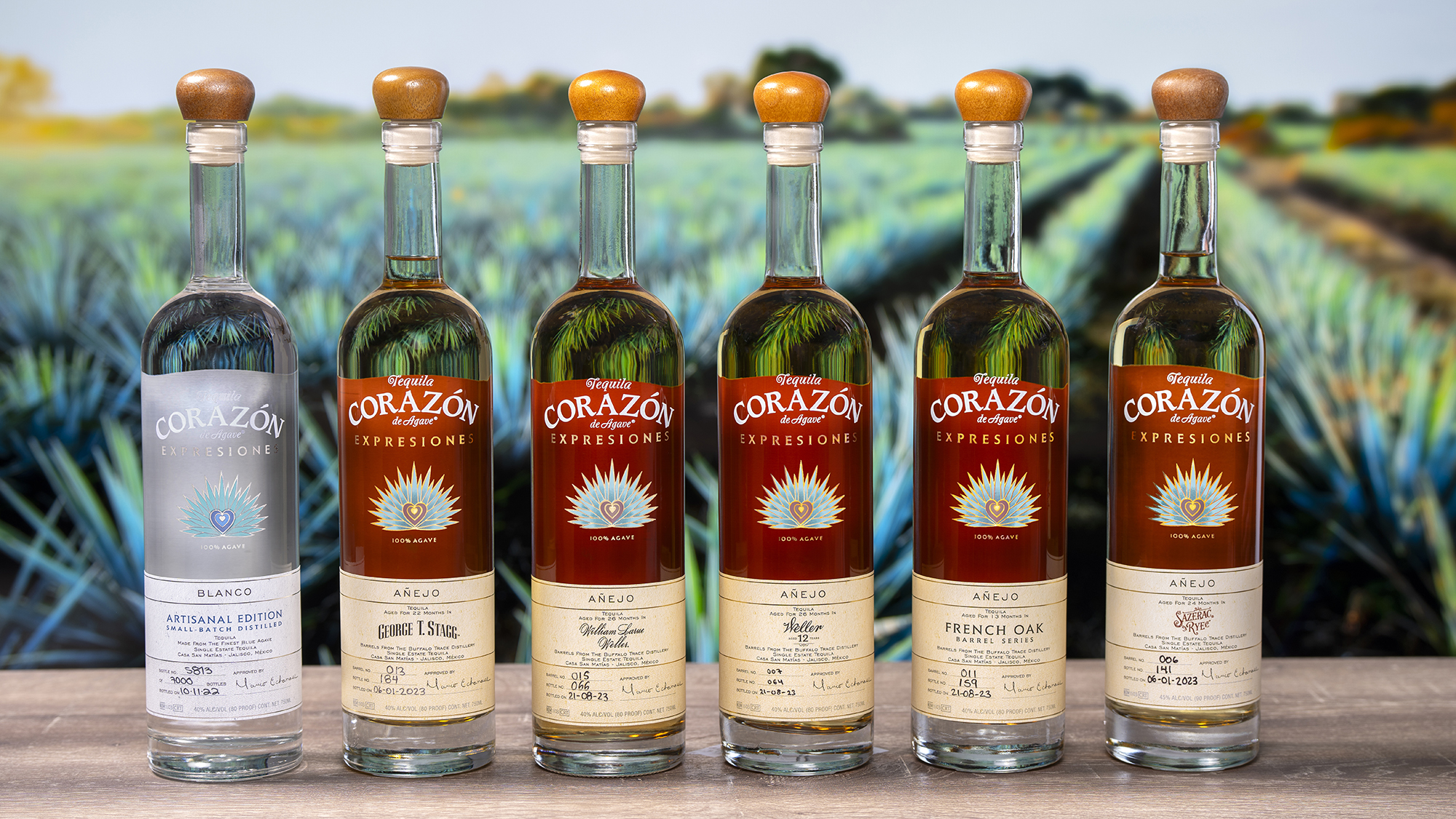 Corazón Launches Tequila Aged In Buffalo Trace Whiskey Barrels, Expresiones del Corazón 2023 Collection