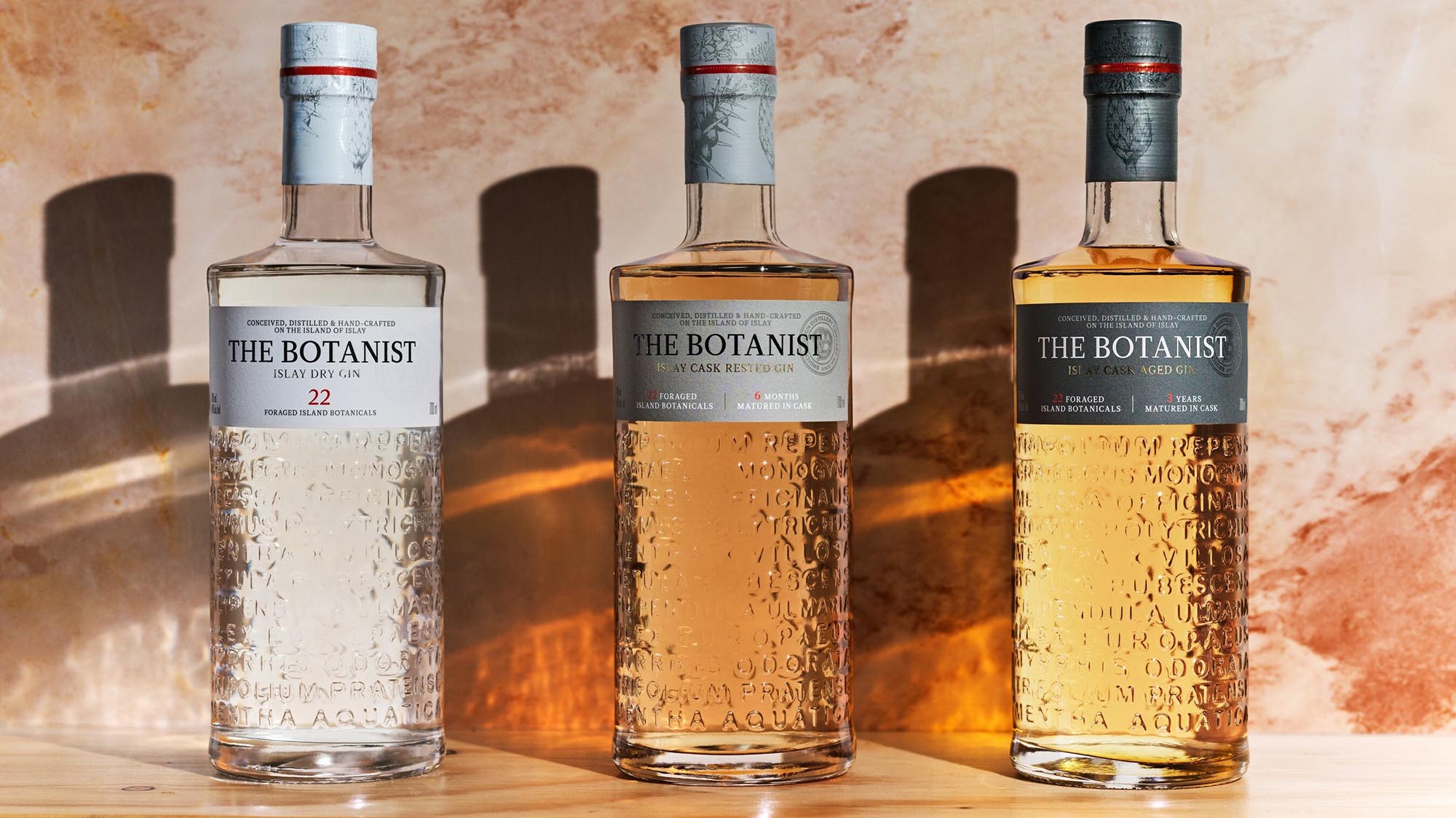 The Botanist Creates Islay Cask Matured Sipping Gins, Rested and Aged